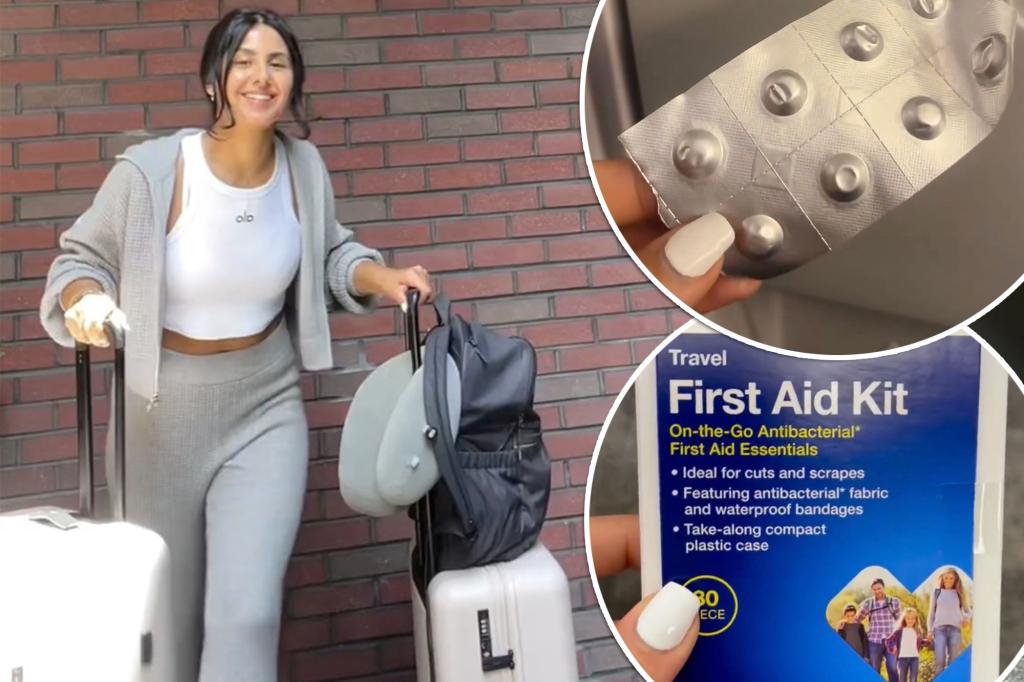 The doctor reveals the 5 medical essentials she packs when she travels